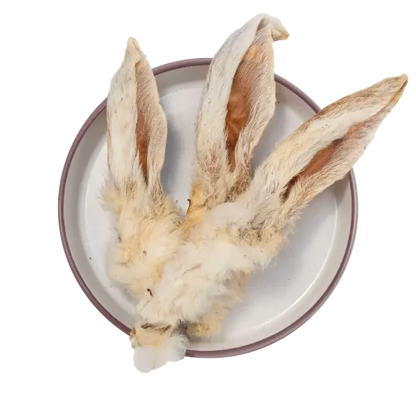 Orecchie di coniglio con pelo 100 gr