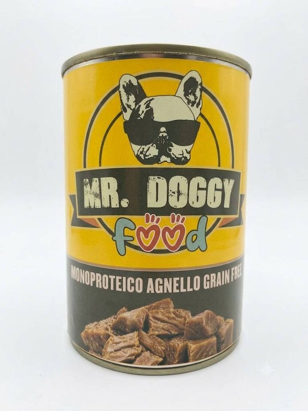Umido mono proteico agnello grain free 400 gr