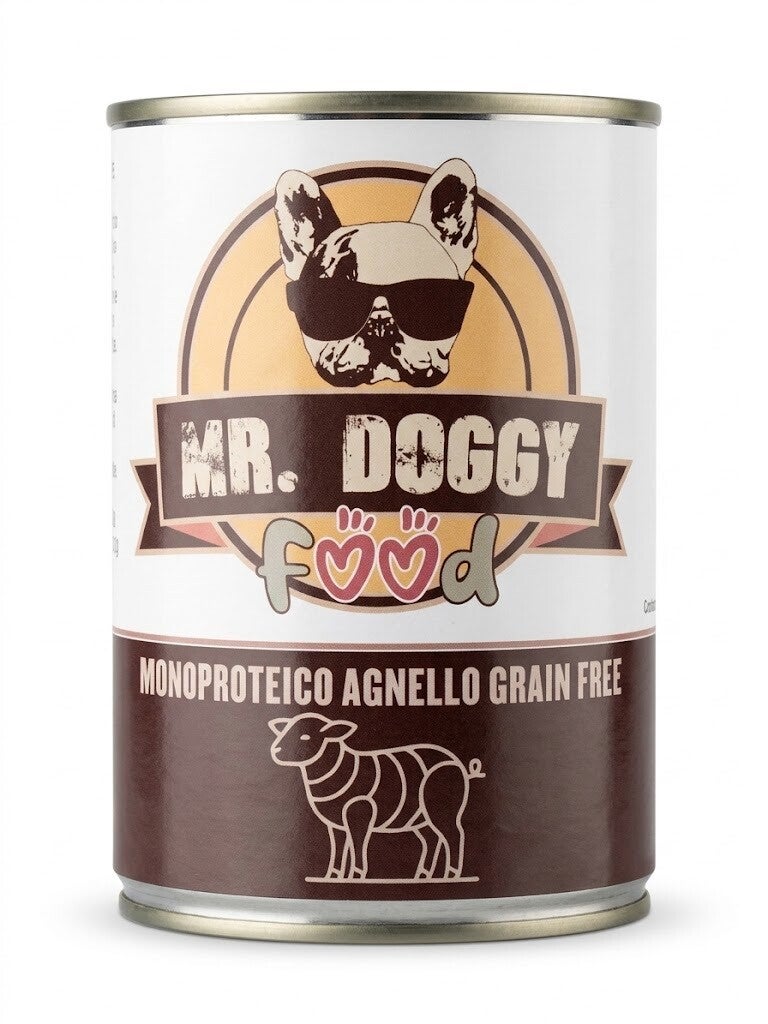 Umido mono proteico agnello grain free 400 gr