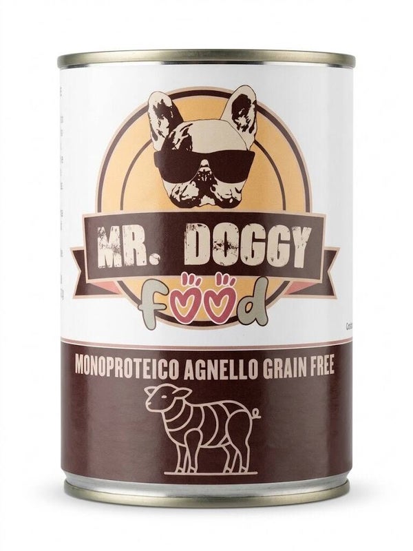 Umido mono proteico agnello grain free 400 gr