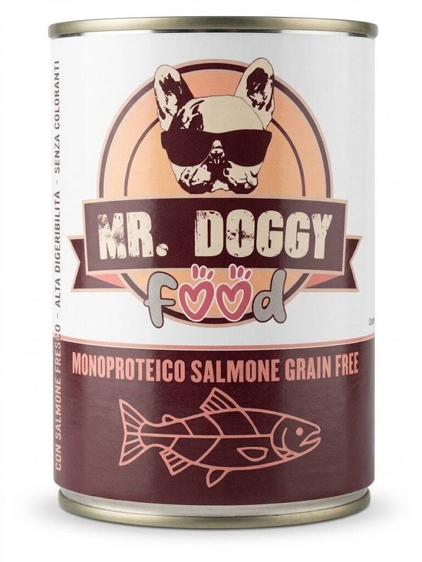 Umido mono proteico salmone grain free 400 gr