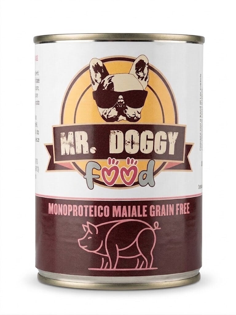 Umido mono proteico maiale grain free 400 gr