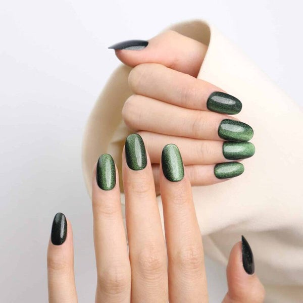 Gelzz Soft Gel Press On Dark Forest (08)