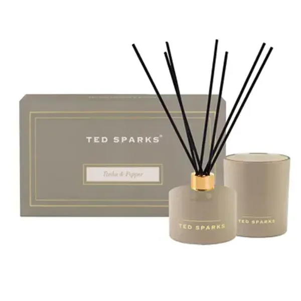 Candle & Diffuser Gift Set – Tonka & Pepper – Ted Sparks