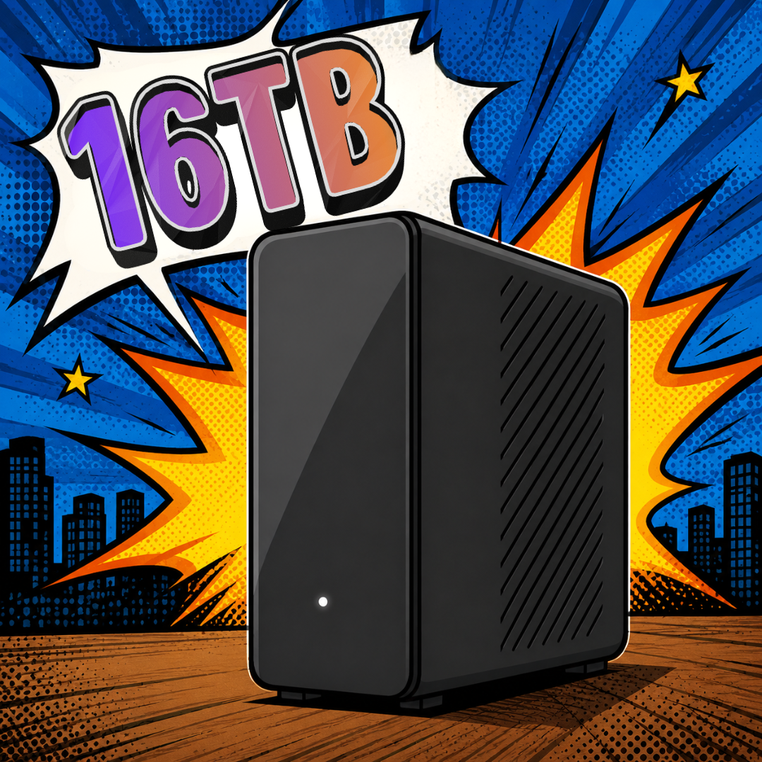 16TB External Hard Drive