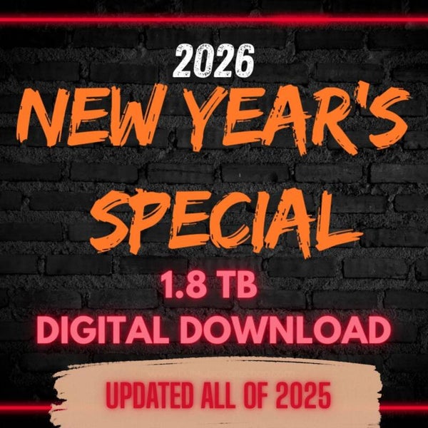 New Year’s Special – 1.8TB Digital Download Collection