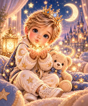Lumi sending a little Kingdom magic