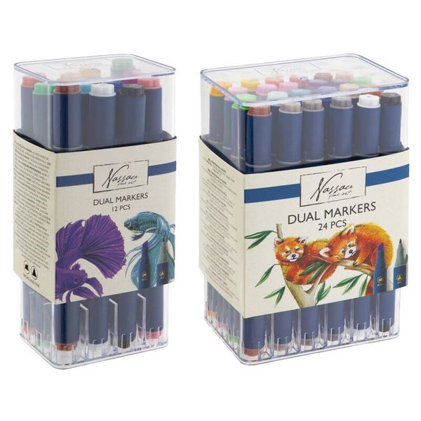 Nassau Fine Art Alcoholmarkers duo punt