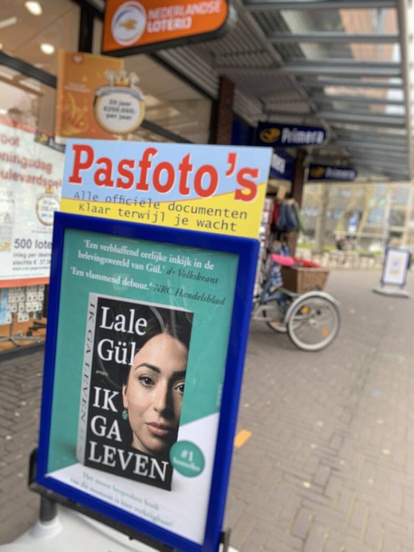 Pasfoto Stoep-topbord