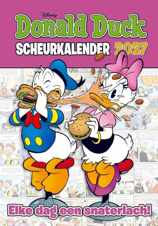 Donald duck scheurkalender 2027