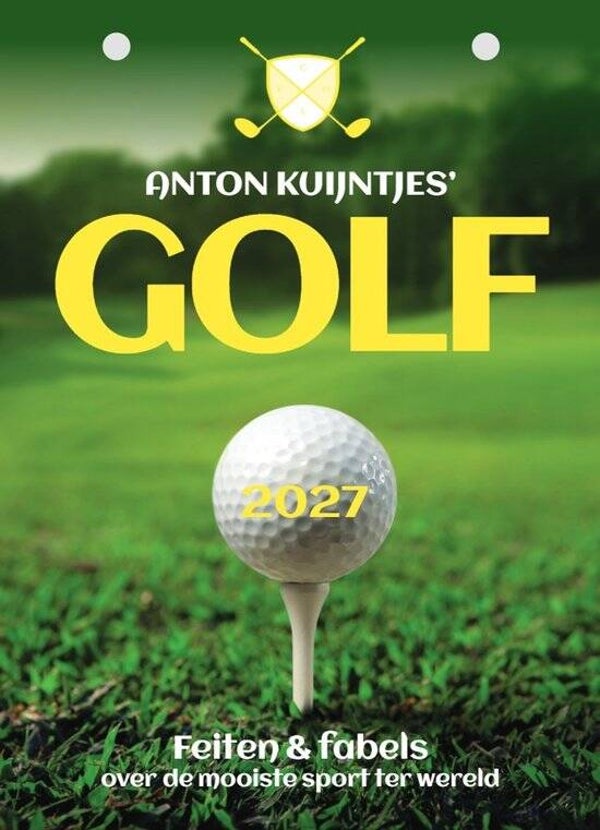 Golf scheurkalender 2027