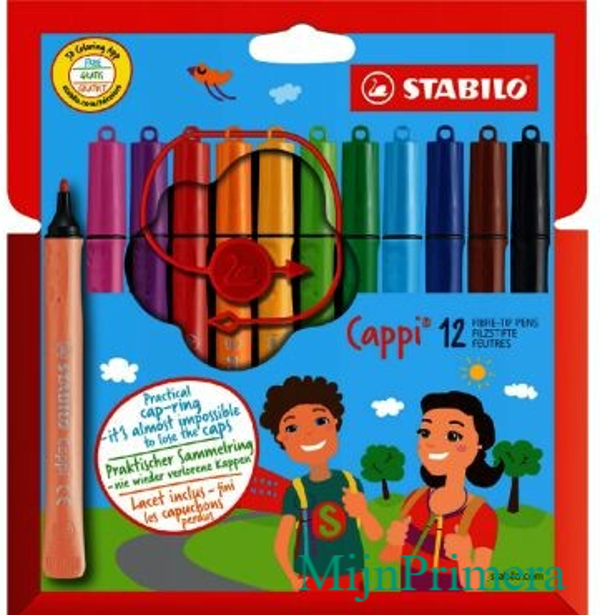 Stabilo Cappi stiften/12
