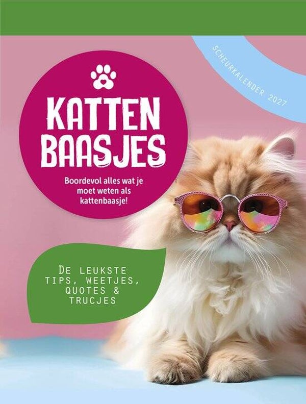 Kattenbaasjes scheurkalender 2027