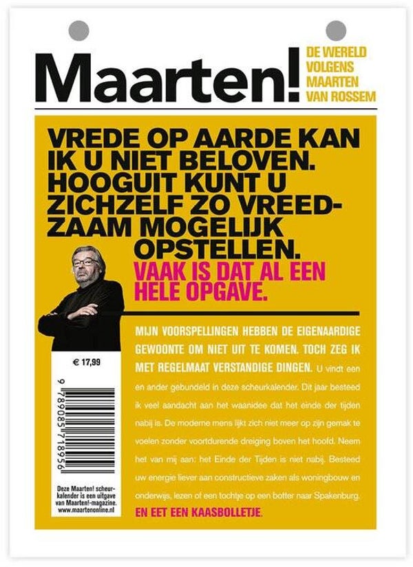 Maarten scheurkalender 2027