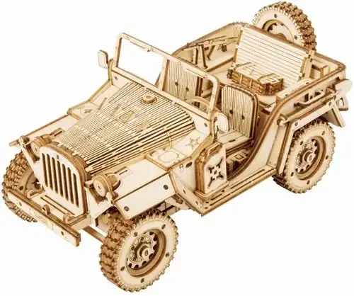 Robotime Army Field Car