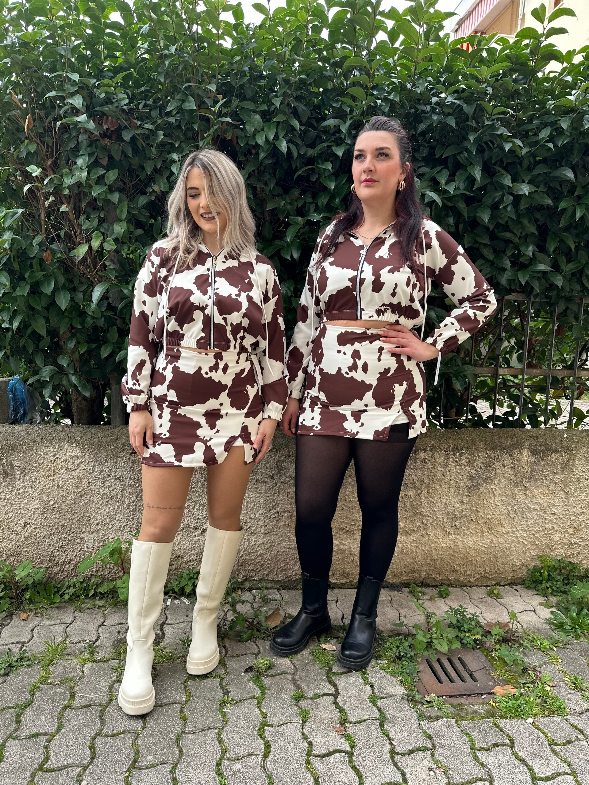 Set coordinato muccato