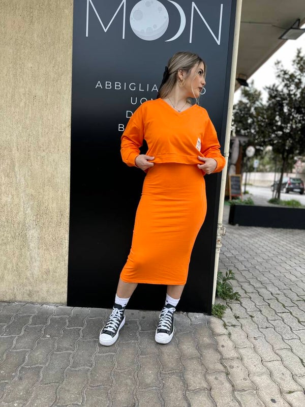 Dress arancio