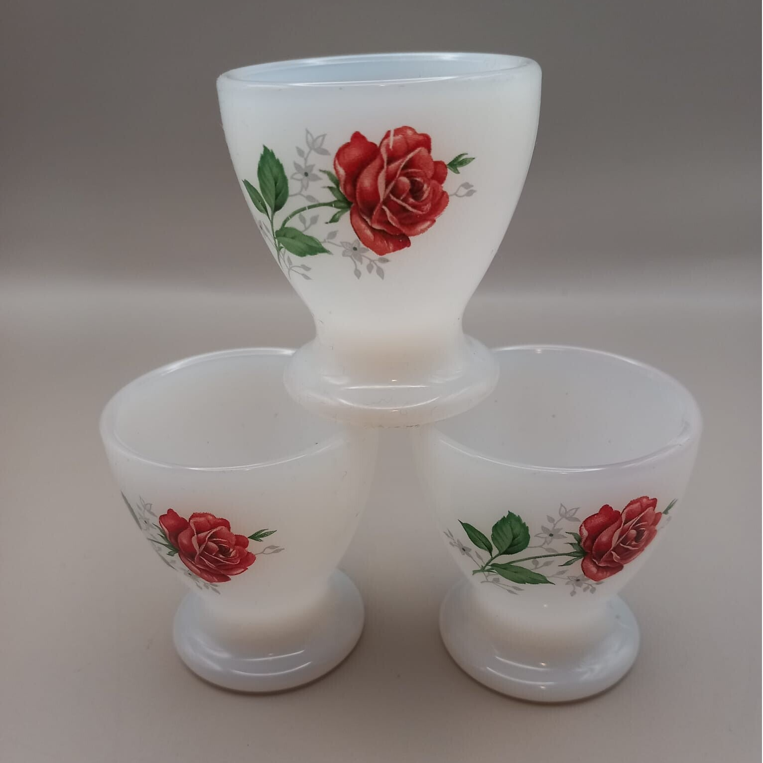 Eierdop Arcopal Rose - set van 3