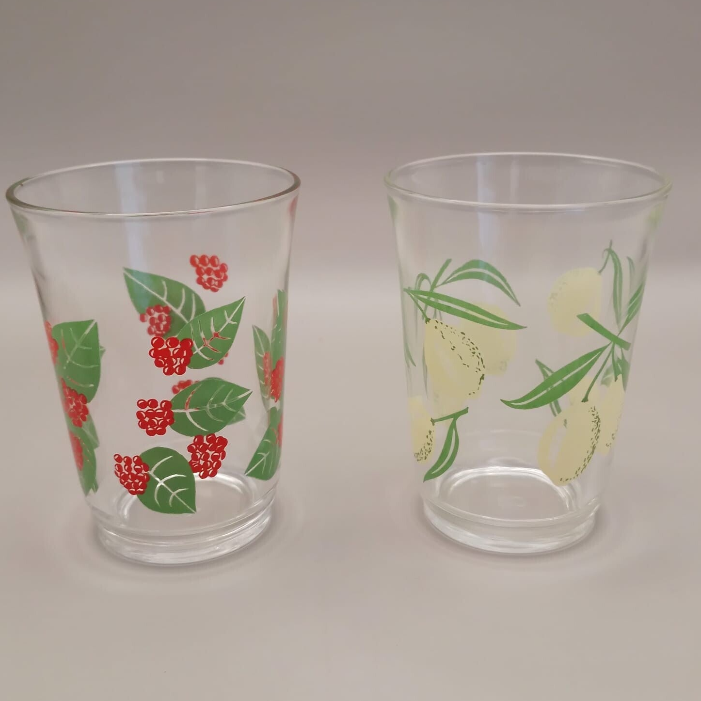 Limonadeglazen, set van 2