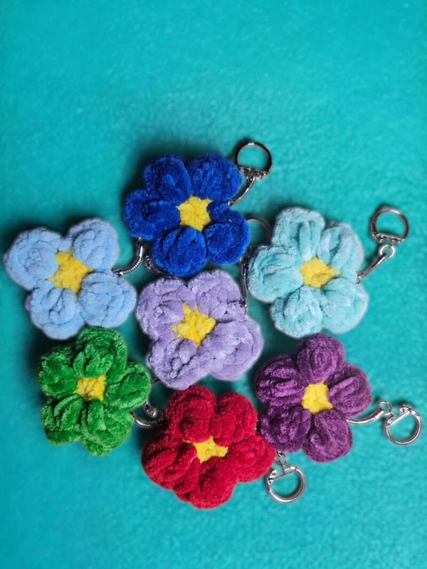 Porte Clef Fleur