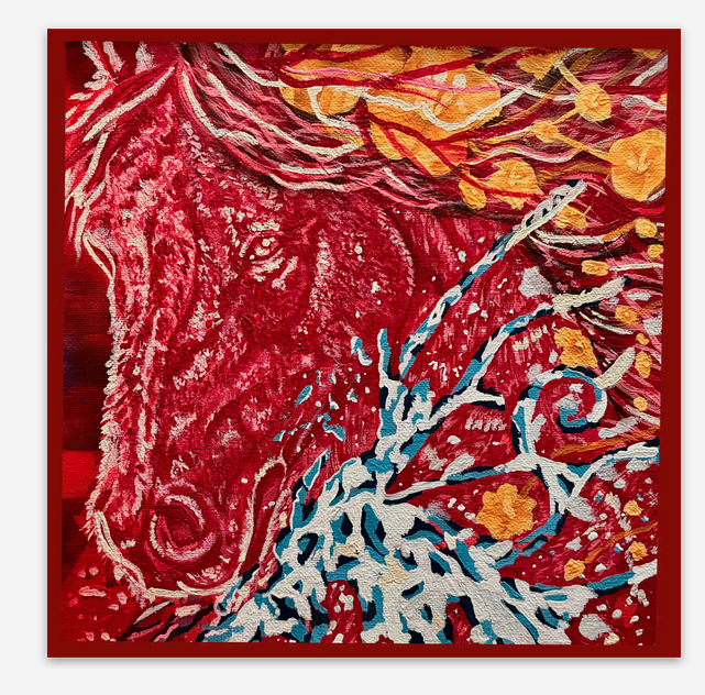 Crimson Instinct (Sticker)