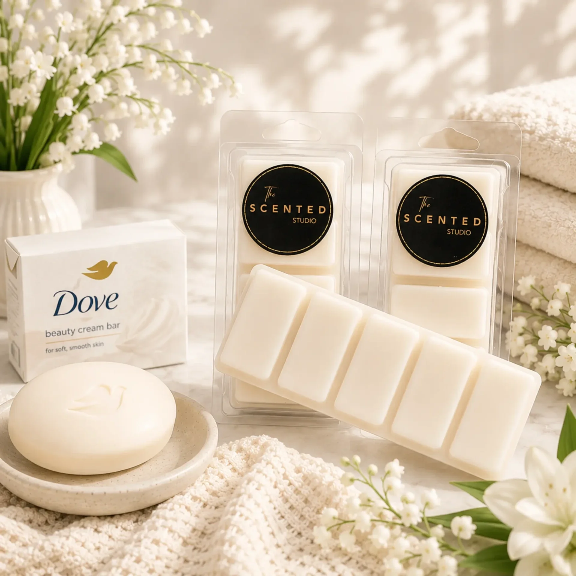 Pure Dove Wax Melt & Home Fragrance – Soap Inspired Clean Scent
