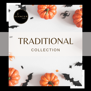 Halloween gift box with soy wax melts and home fragrances