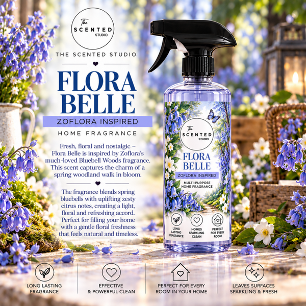 Flora Belle Wax Melt – Zoflora Bluebell Woods Inspired Fragrance