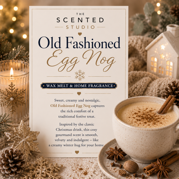 Old Fashioned Egg Nog – Creamy Vanilla Custard & Nutmeg Christmas Scent