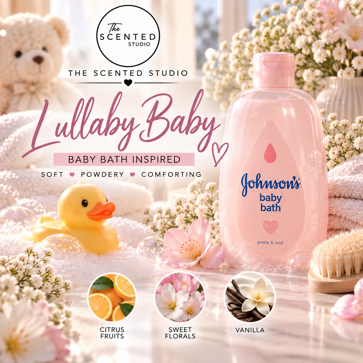 Lullaby Baby Wax Melt – Baby Bath Inspired Fragrance