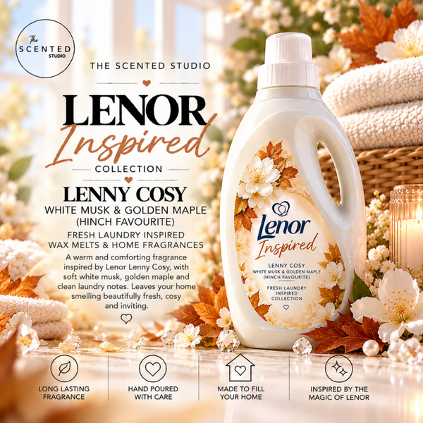Lenny Cosy – White Musk & Golden Maple (Hinch Favourite)