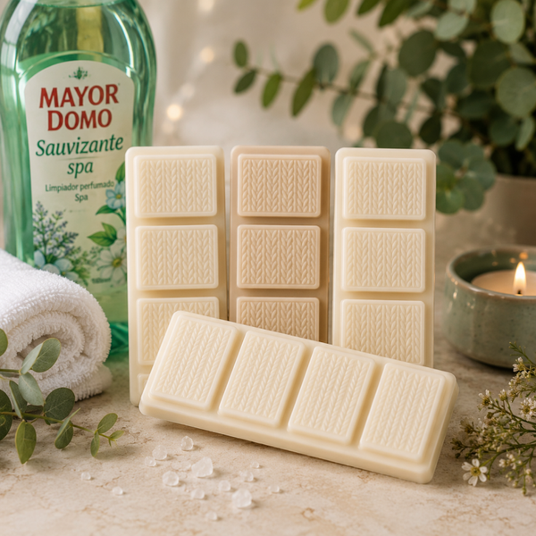 Sauvizante Spa Wax Melt – Mayor Domo Inspired Spanish Cleaning Fragrance | THE SCENTED STUDIO