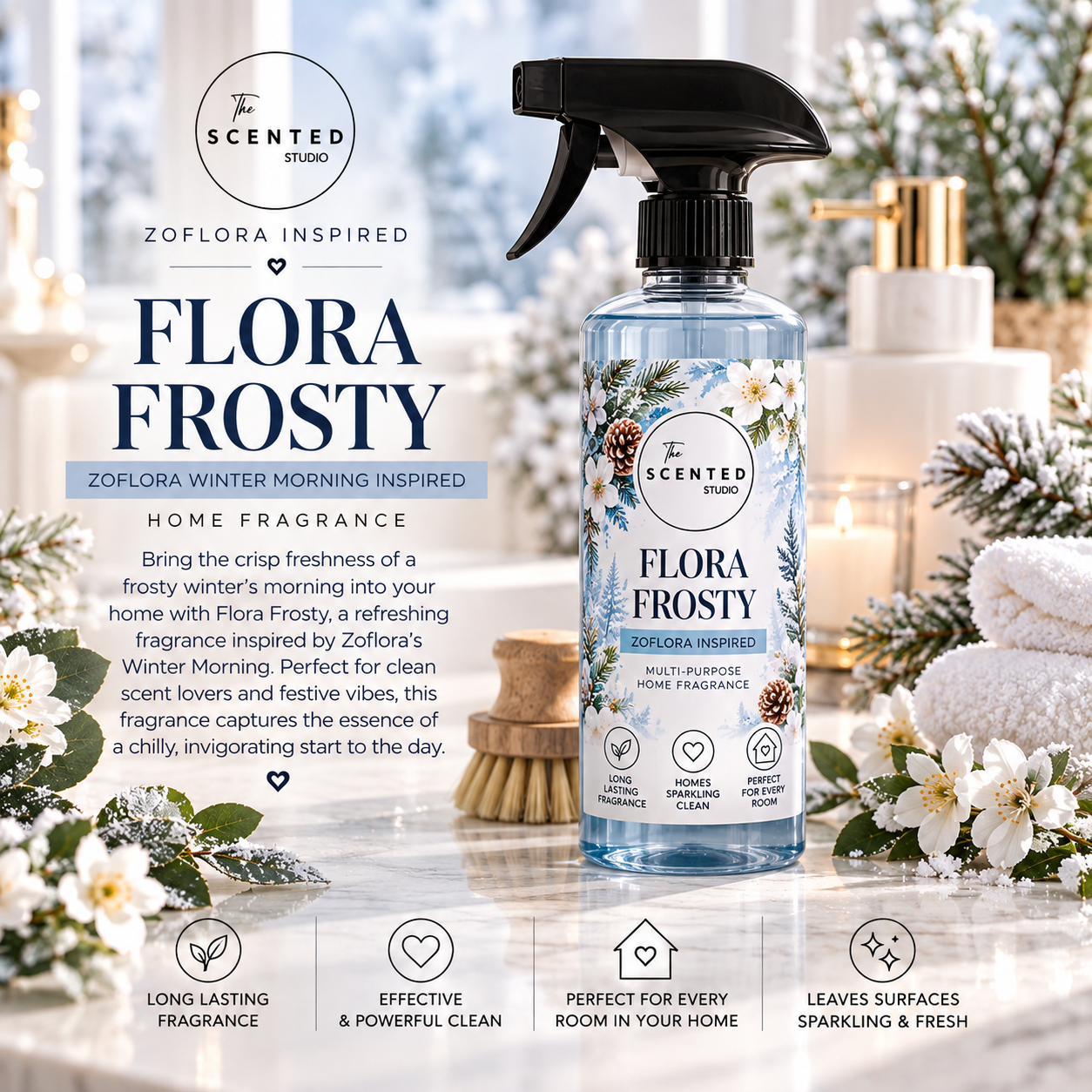 Flora Frosty Zoflora Winter Morning Inspired