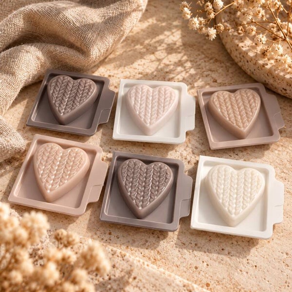 Wax Melt Sample Hearts – Pack of 10
