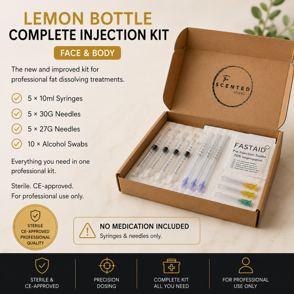 Lemon Bottle Fat Dissolving Injection Kit – Complete Set (Face & Body)
