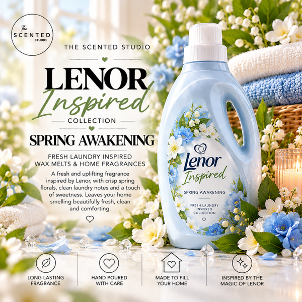 Spring Awakening Wax Melt & Home Fragrance – Lenor Inspired Laundry Scent