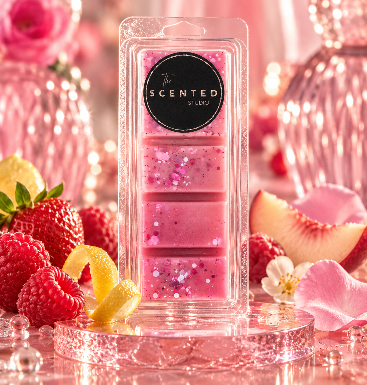 Ruby Razzberry Wax Melt – The Scent Company Inspired Fruity Fragrance