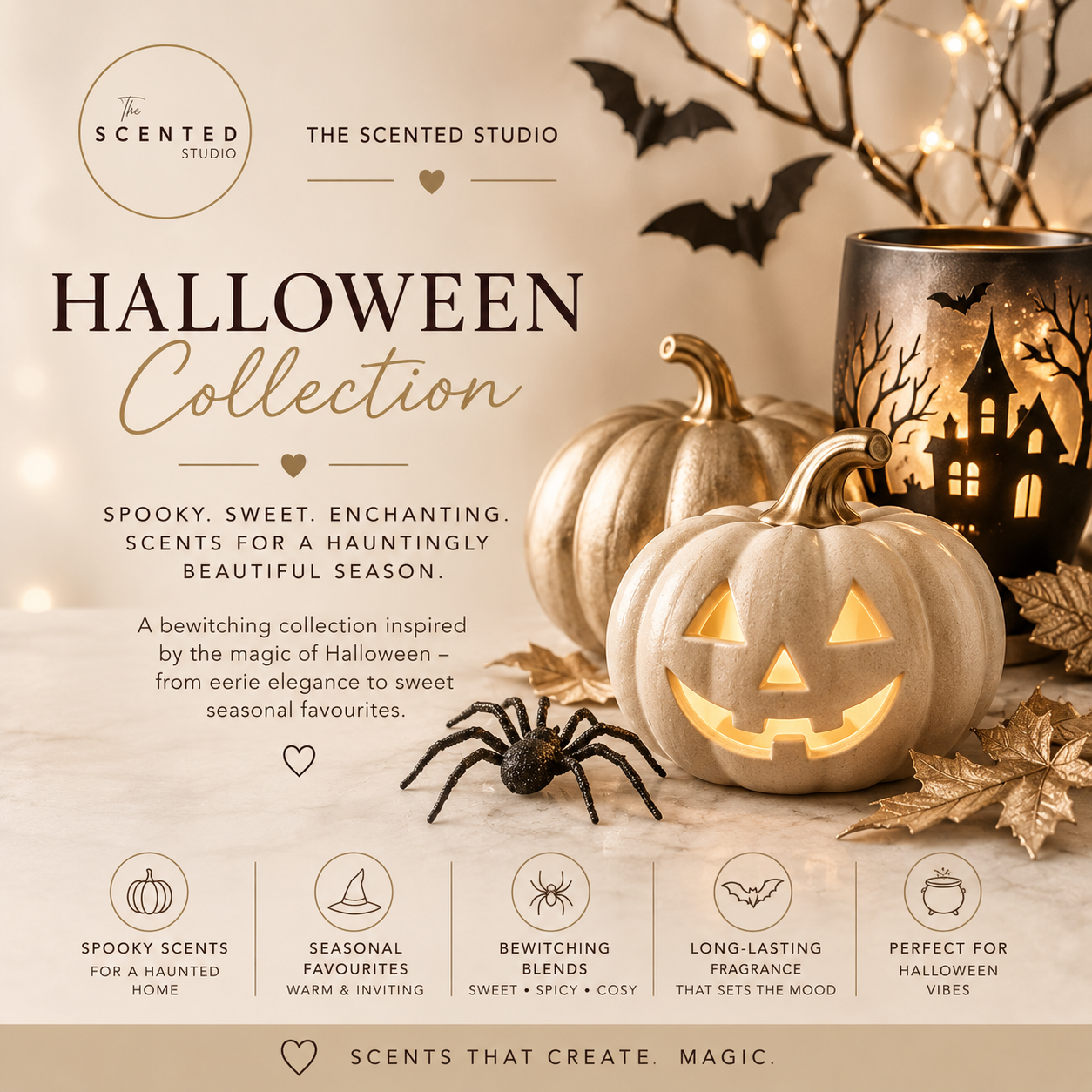 Halloween wax melts – spooky limited edition eco soy snap bars UK