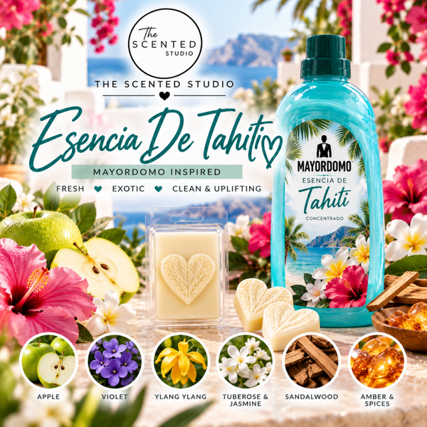 Esencia De Tahiti Wax Melt – Spanish Cleaning Inspired Fragrance (Mayor Domo Dupe)