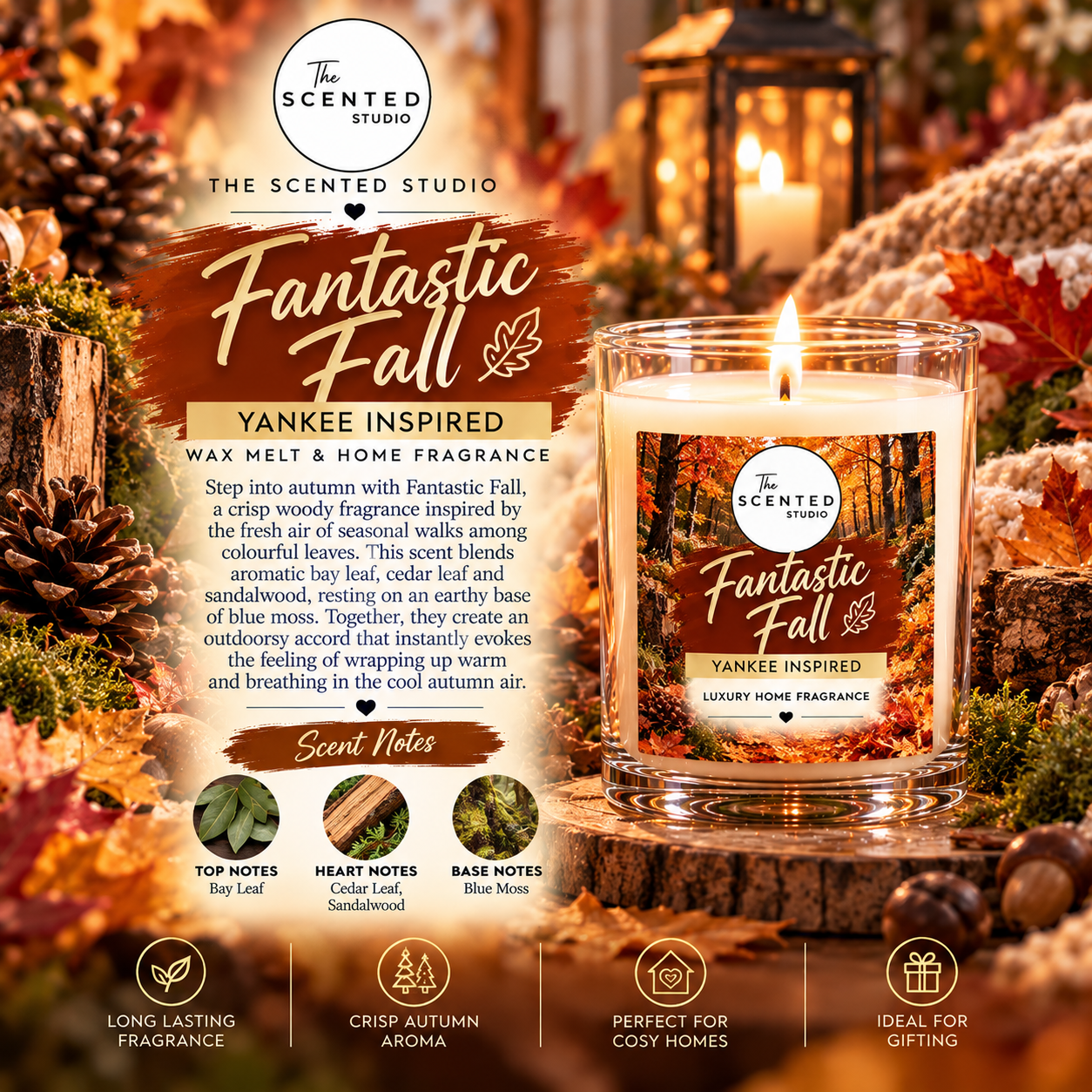 Fantastic Fall Wax Melts (Yankee Inspired)