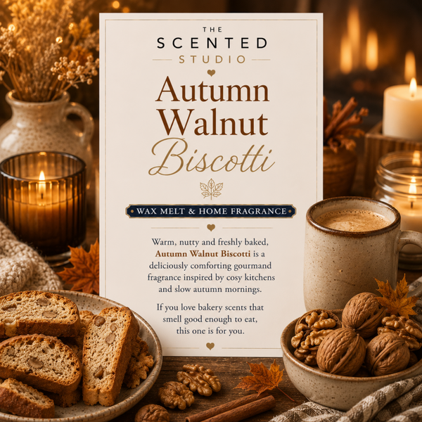 Autumn Walnut Biscotti – Spiced Nut & Biscuit Bakery Scent