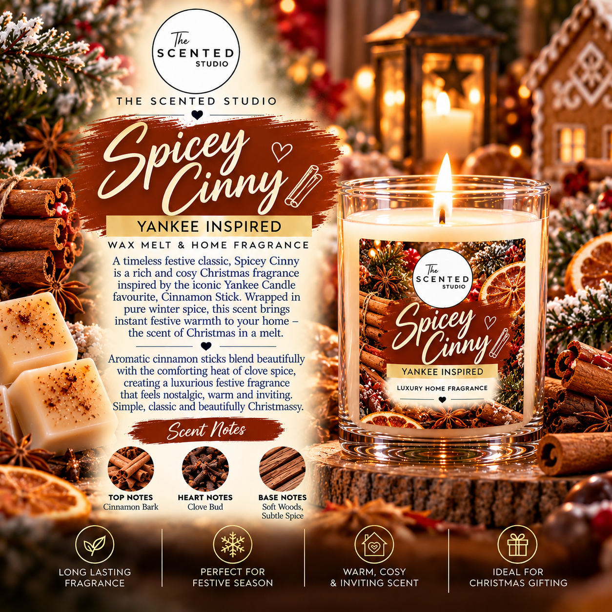 Spicey Cinny –  (Yankee Inspired)