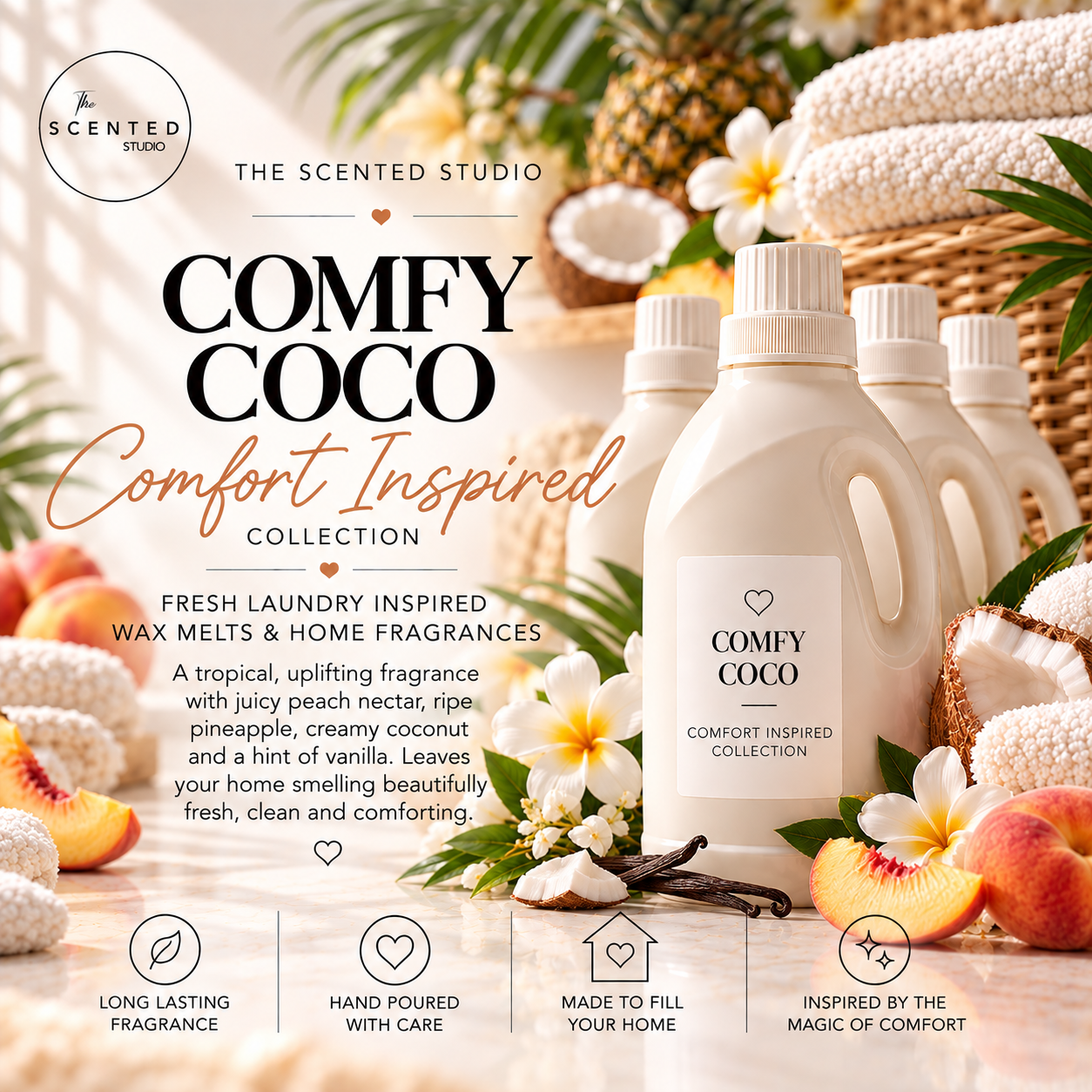 Comfy Coco Wax Melt & Home Fragrance