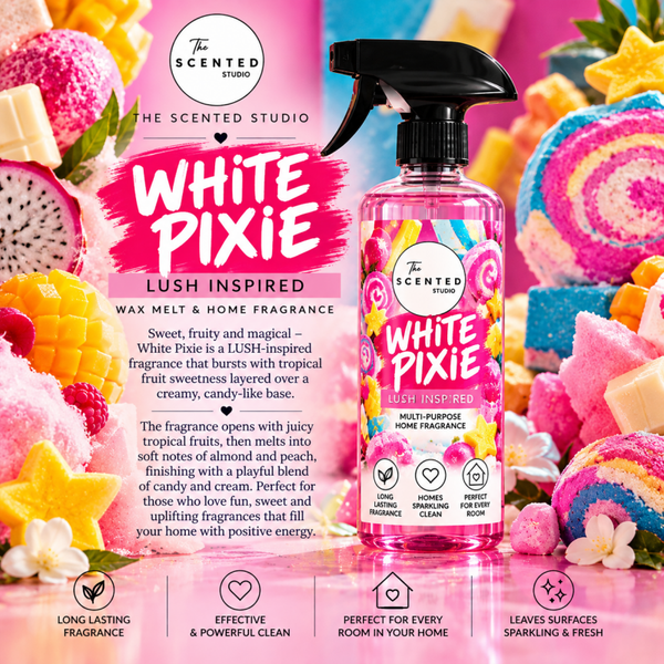 White Pixie Wax Melt – LUSH Inspired Sweet Fruity Scent