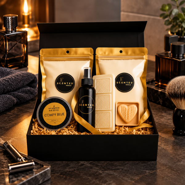 Aftershave Inspired Gift Box – Masculine Cologne Home Fragrance Set