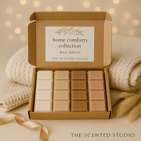 Home Comforts Collection – Gift Set of 4 Wax Snap Bars