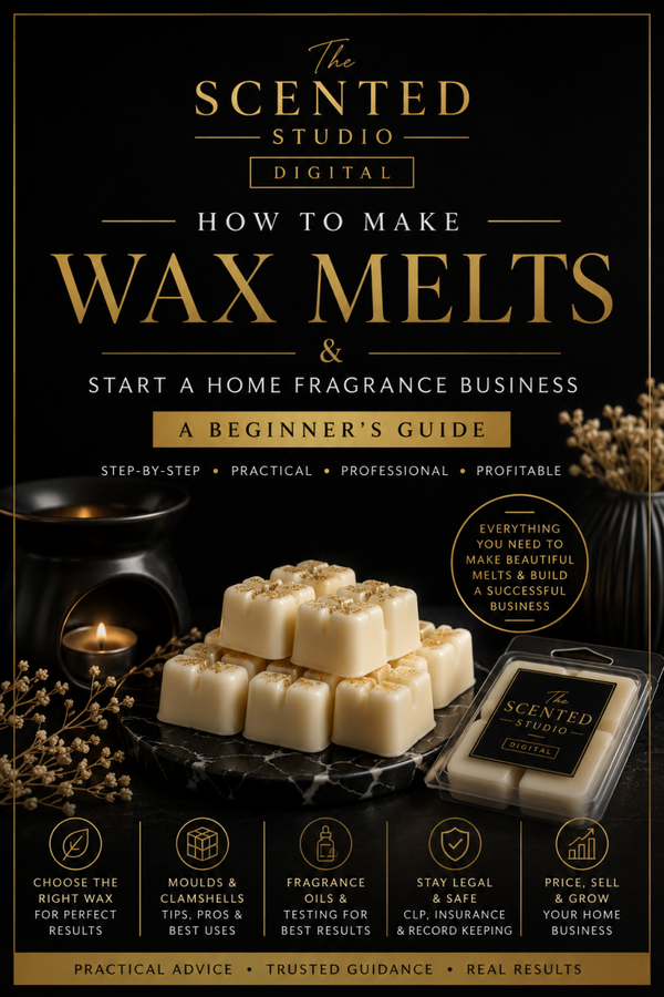 How to Make Wax Melts & Start a Home Fragrance Business | Beginner's Digital Guide