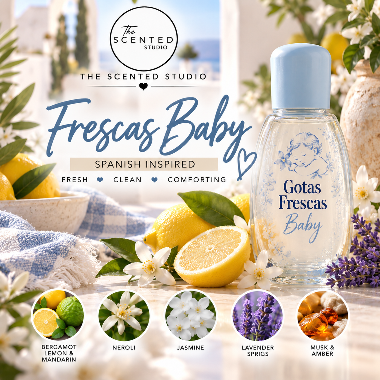 Frescas Baby Wax Melt – Gotas Frescas Baby Inspired Spanish Cologne Scent