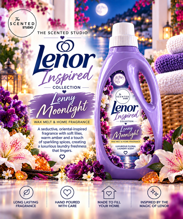 Lenny Moonlight Wax Melt & Home Fragrance – Lenor Moonlight Lily Inspired Laundry Scent