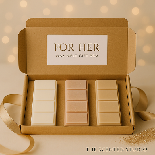Gift Box of 3 "For Her" Wax Melt Collection  – On Sale!